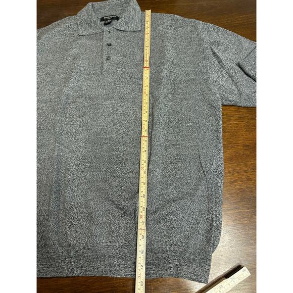 Murano Italia 100% Merino Wool Sweater Men XL Academia Twee Preppy Classy Winter - Picture 6 of 7